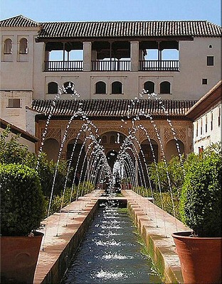 Palacio del Generalife en Granada
